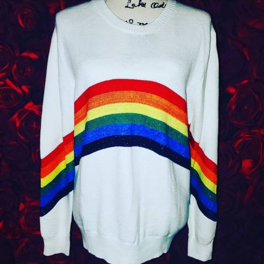Sweet Rain Rainbow Sweater